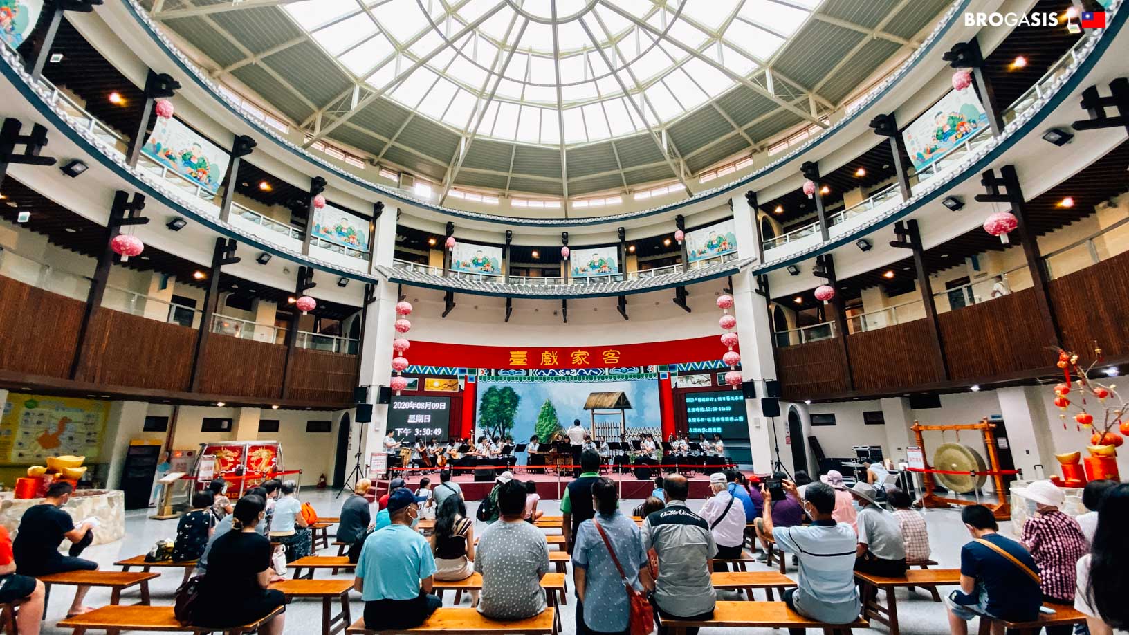 Miaoli Hakka Round House เหมียวลี่ ไต้หวัน BROGASIS