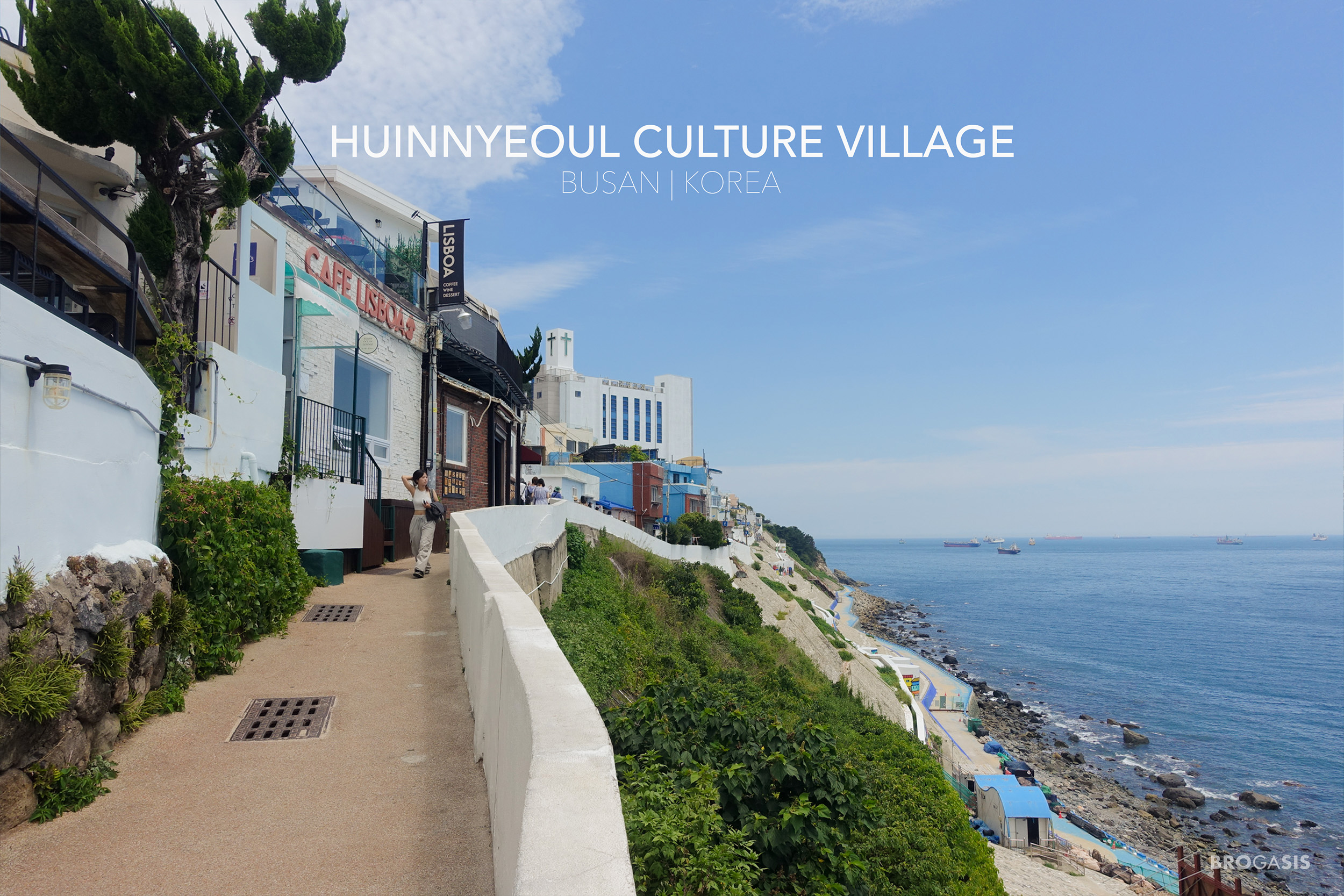 Huinnyeoul Culture Village “ซานโตรินีแห่งเกาหลี” เมืองปูซาน หมู่บ้านสีขาวริมทะเล