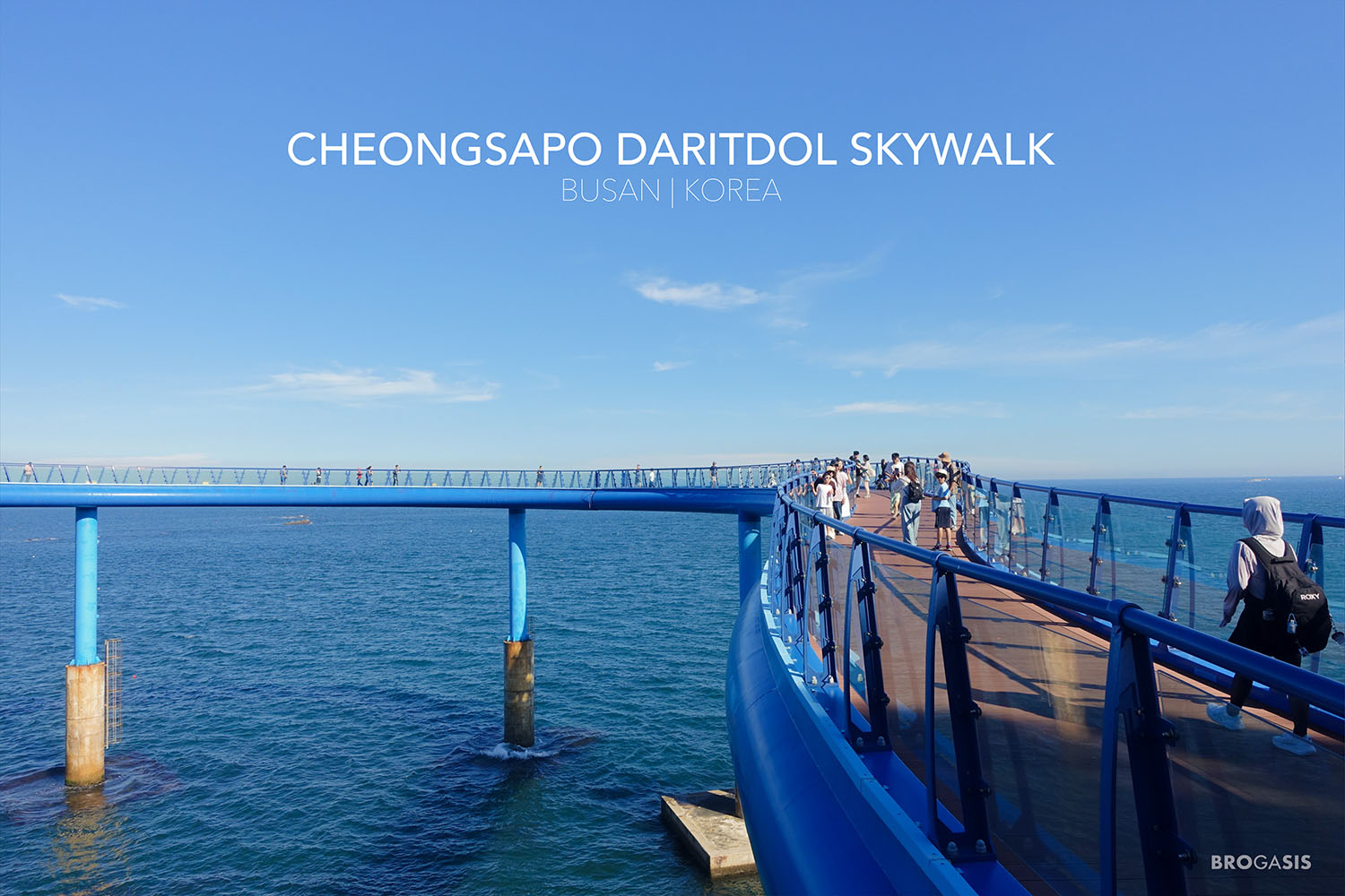 Cheongsapo Daritdol Skywalk สกายวอล์คกระจกใส แห่งปูซาน